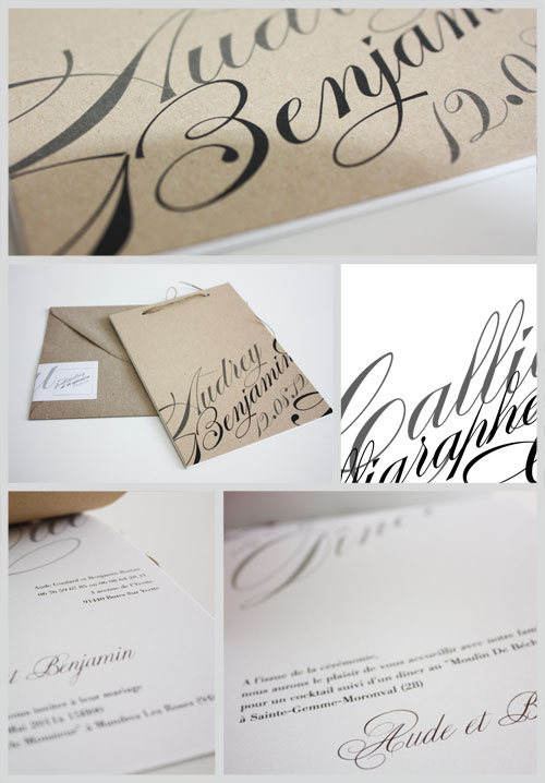 faire-part-de-mariage-ecoresponsable-en-papier-recyclé-theme-calligraphie